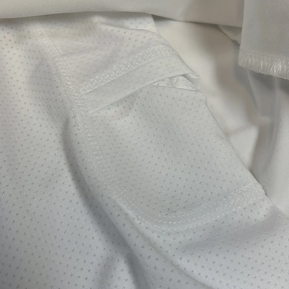Jack Smith White High-Rise Tennis Skort Pockets M